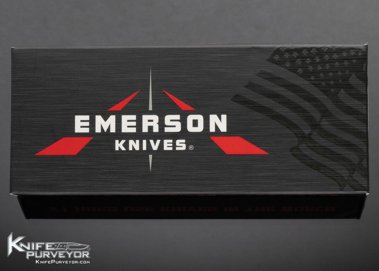 Ernie Emerson Custom Knife Canvas Micarta Custom A100 Linerlock - Image 8