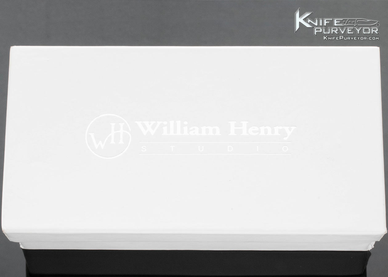 William Henry Custom Knife GenTac G30 1 Button Lock Folder with Koa Wood - Image 9