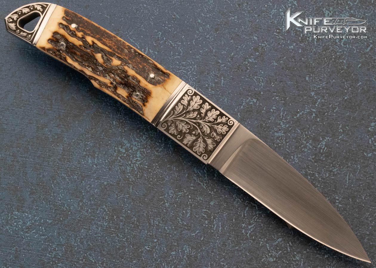 LAURENCE ARCHER TIGERTAILZ STRYPER まとめ売り Dietmar Kressler Custom Knife Stag Integral Stiffhorn Engraved by