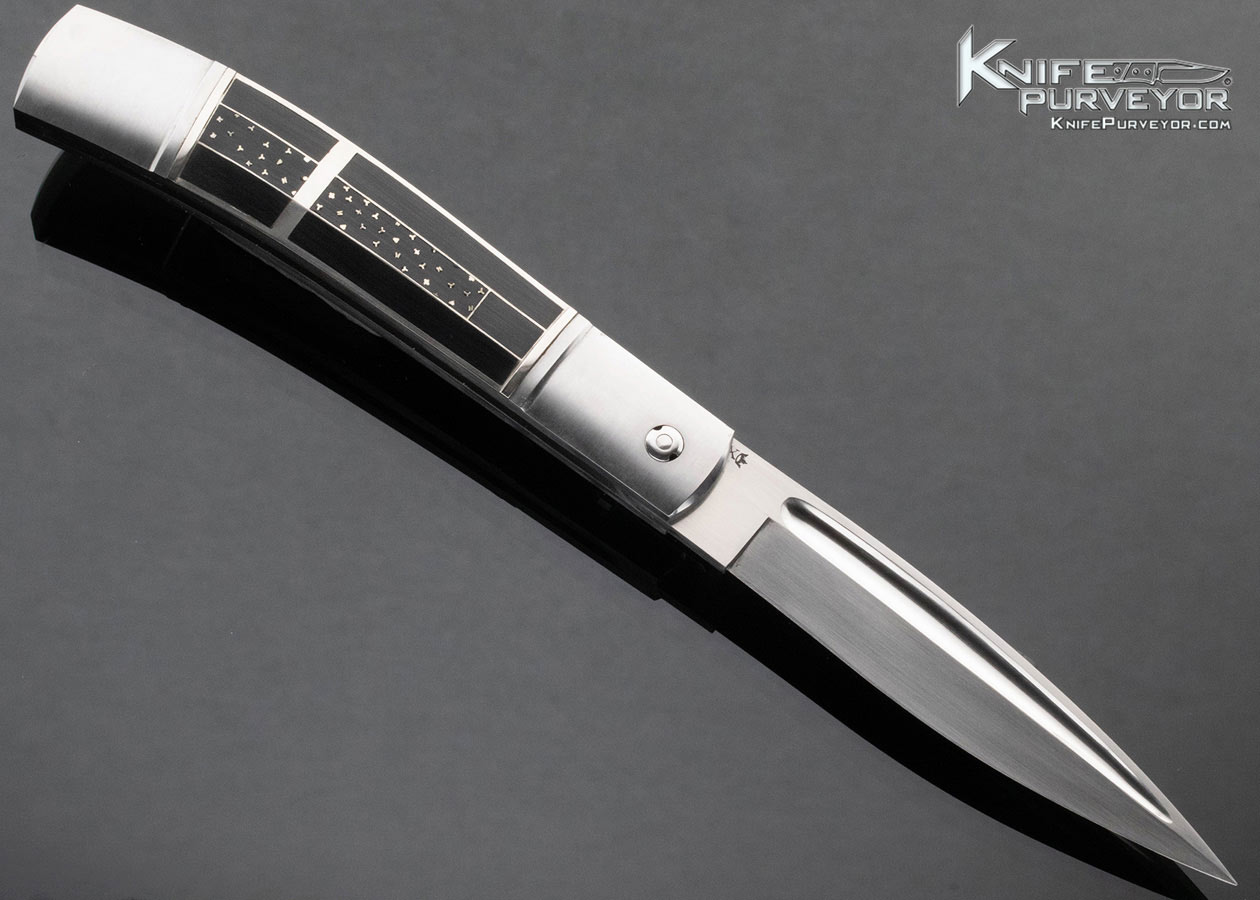 Jurgen-Steinau-Custom-Knife-Bakelite-Interframe-Automatic-Circa-1993-1994