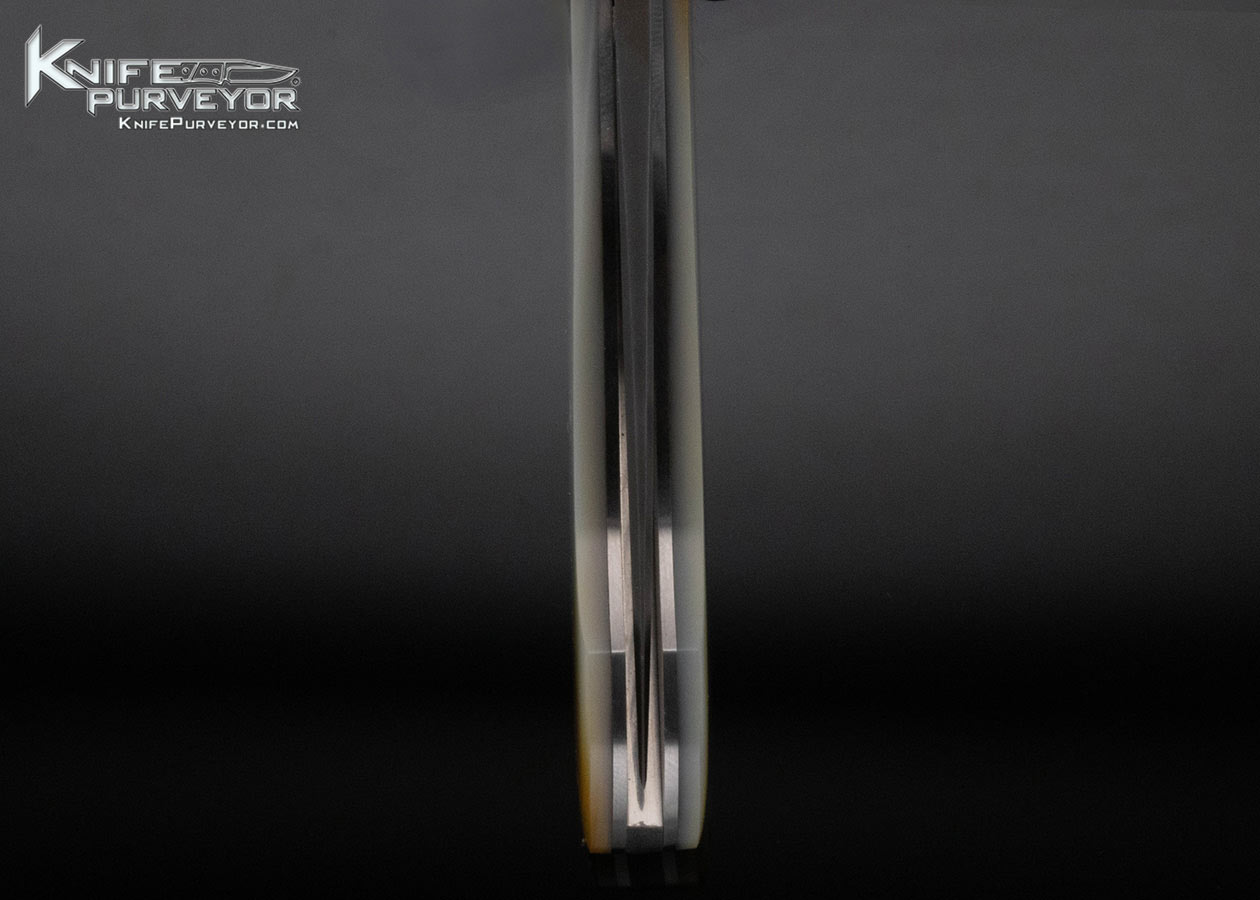 L.G. Thompson Custom Knife Gold Lip Pearl Lockback - Image 7