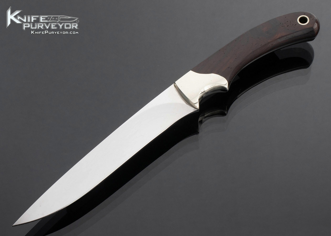 Kent-Draper-Custom-Knife-Cocobolo-and-Nickel-Silver-Bird-and-Trout-with-Hand-Tooled-Leather-Sheath-15604