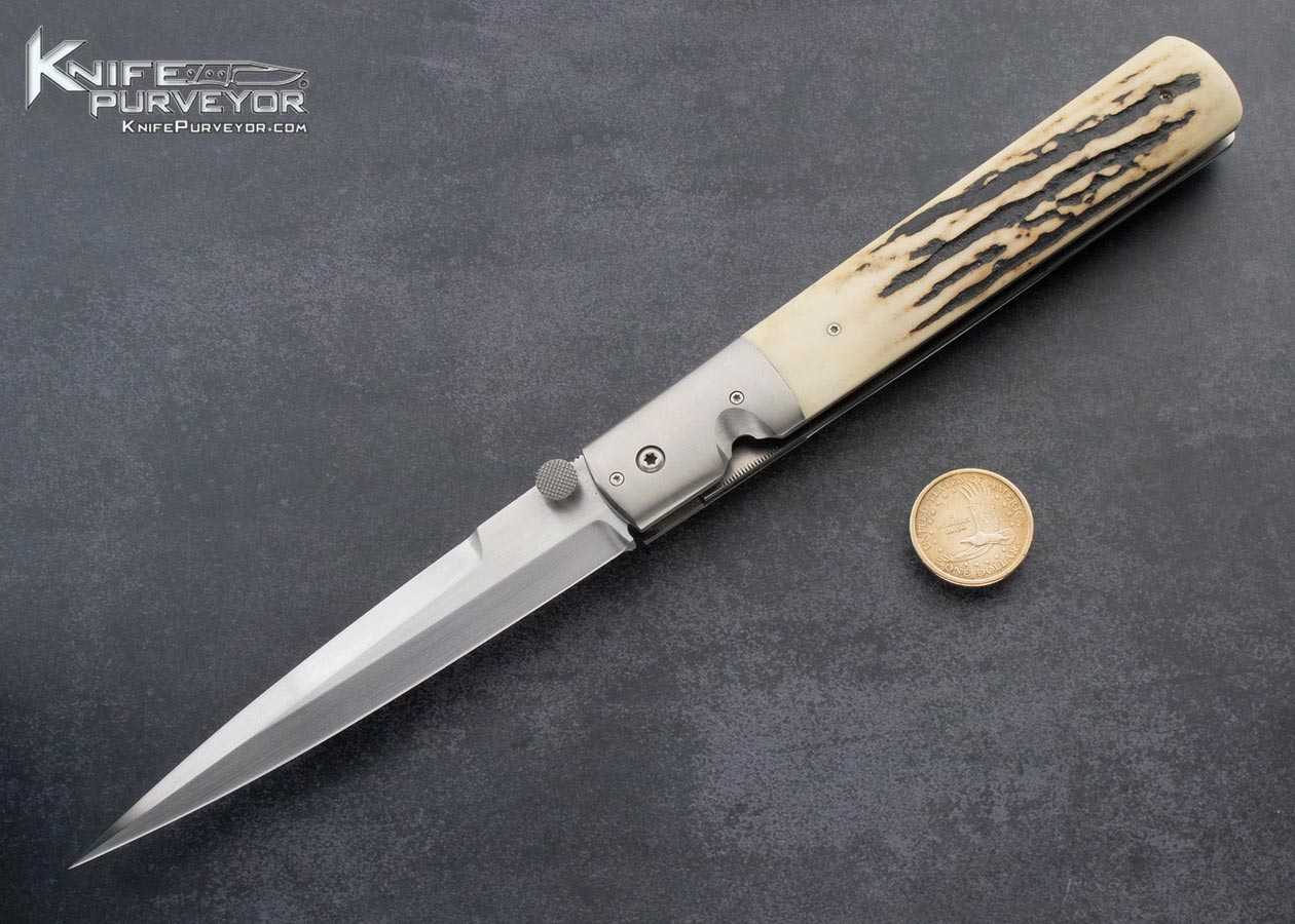 Jeff-Chafee-Custom-Knife-Titanium-and-Stag-Linerlock-