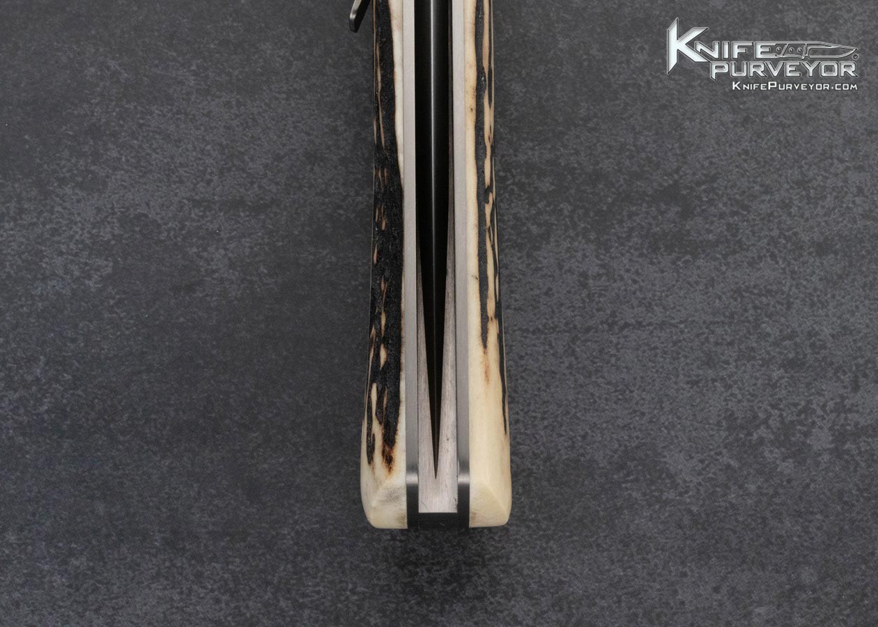 Jeff-Chafee-Custom-Knife-Titanium-and-Stag-Linerlock-