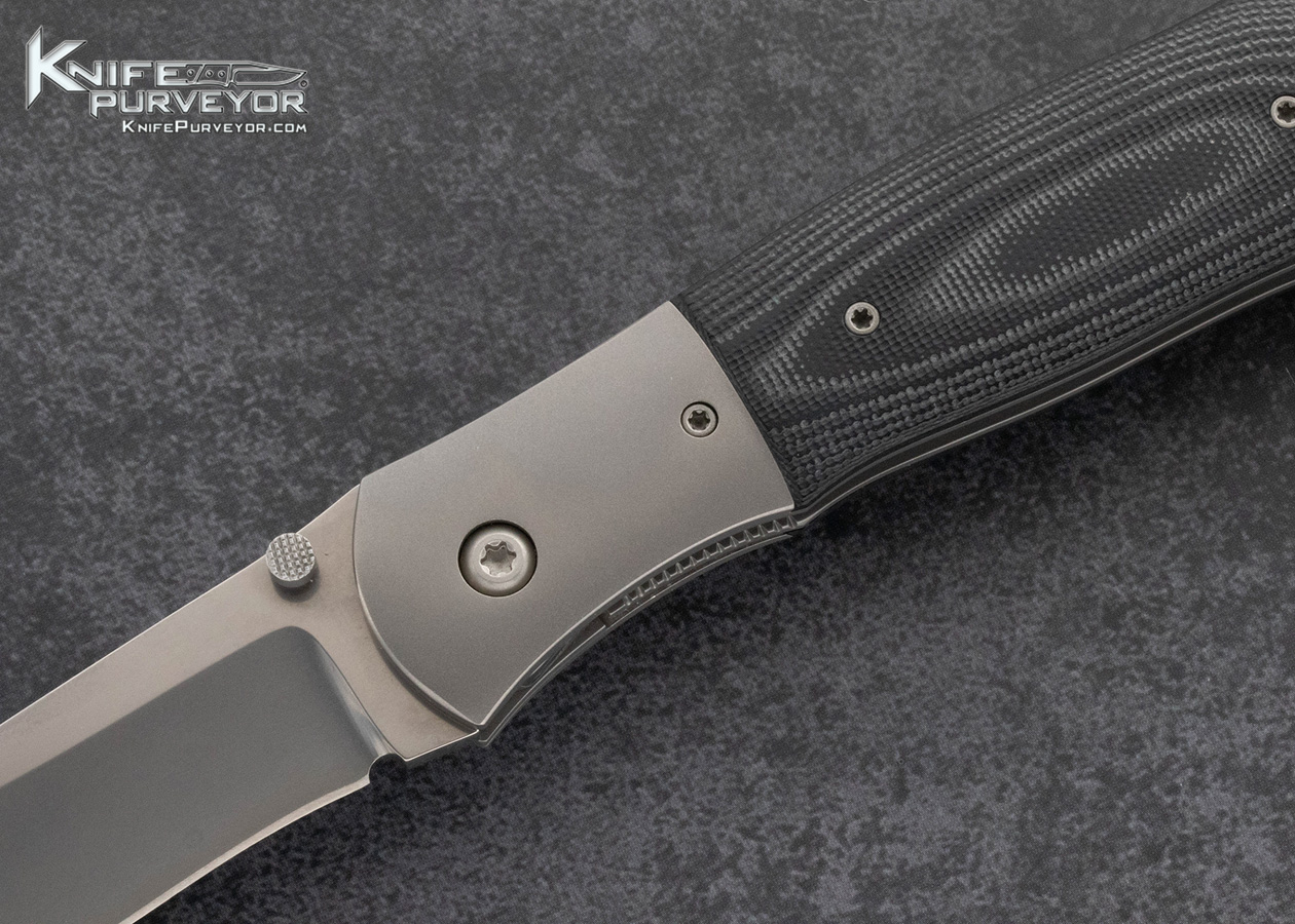 John-W.-Smith-Custom-Knife-G-10-and-Titanium-Linerlock-