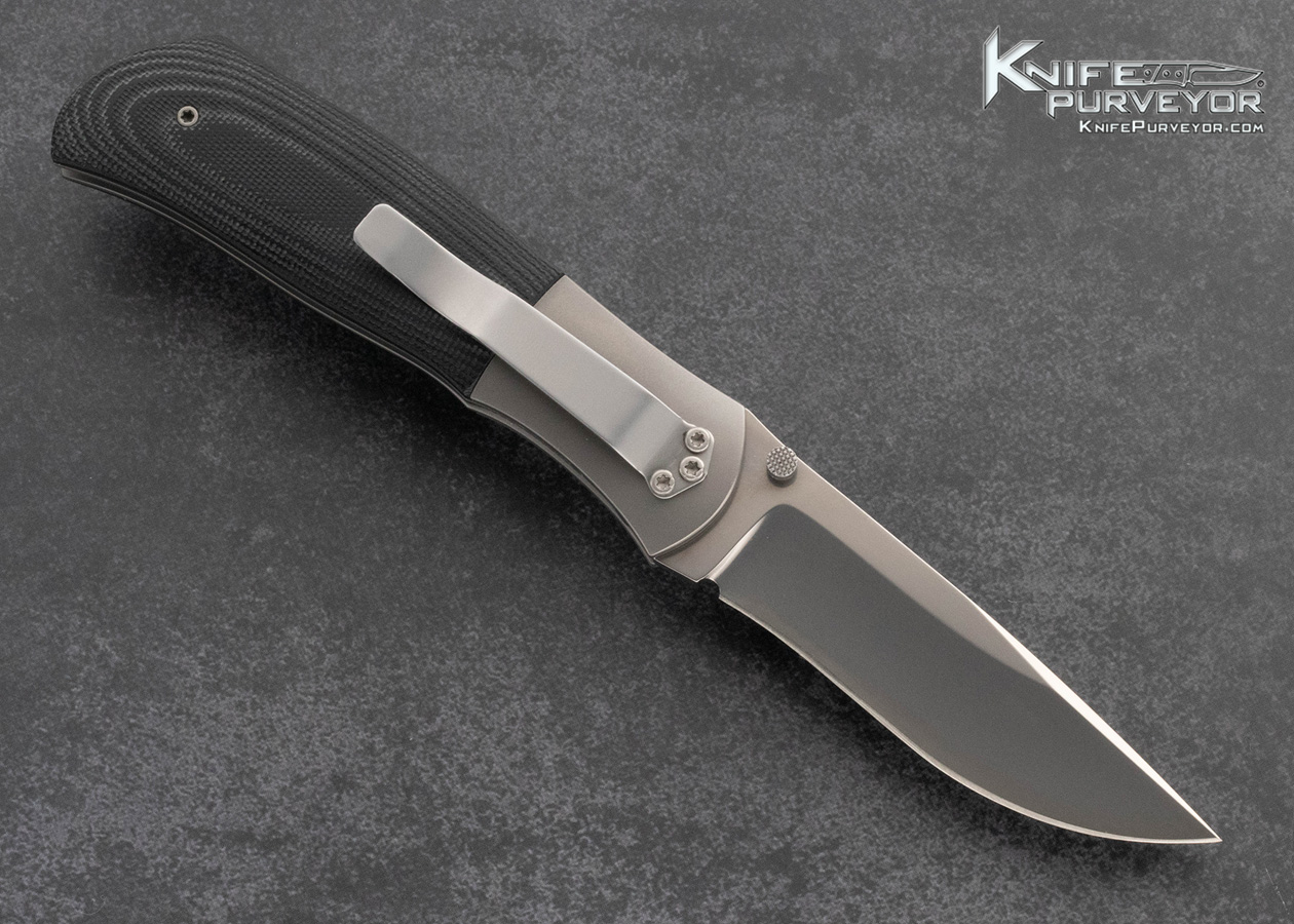 John-W.-Smith-Custom-Knife-G-10-and-Titanium-Linerlock-