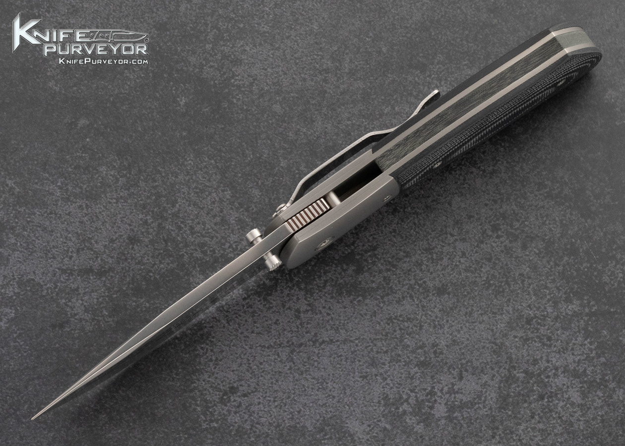 John-W.-Smith-Custom-Knife-G-10-and-Titanium-Linerlock-