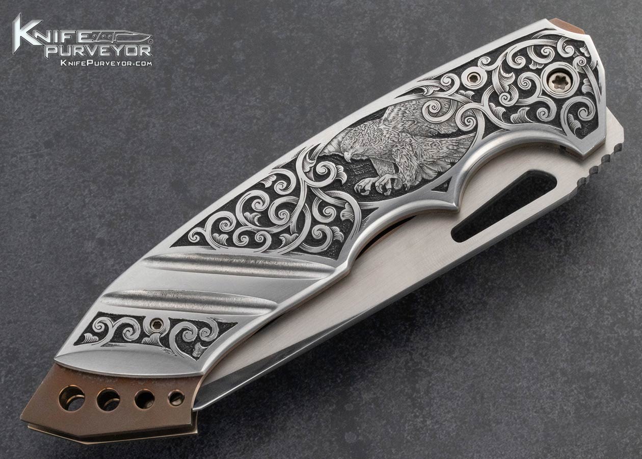 Reese-Weiland-Custom-Knife-Engraved-Automatic-Linerlock-