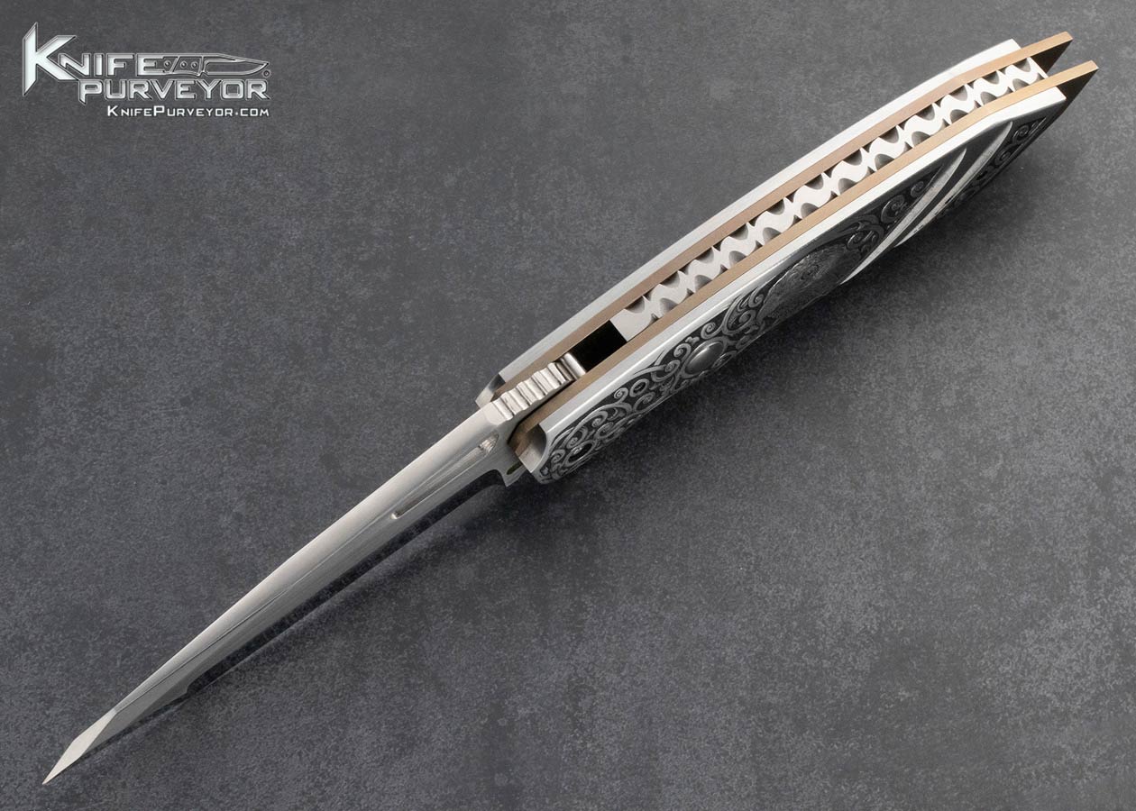 Reese-Weiland-Custom-Knife-Engraved-Automatic-Linerlock-