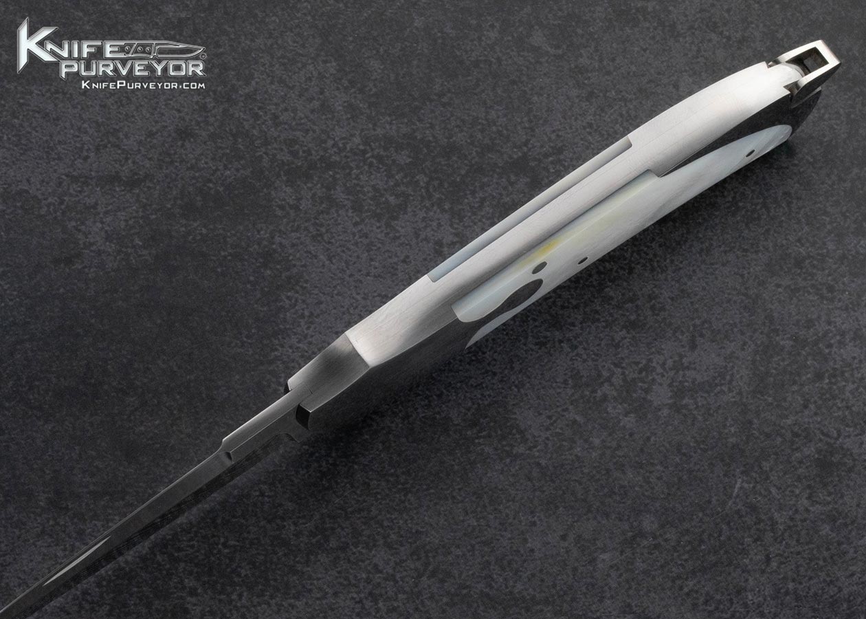 Warren-Osborne-Custom-Knife-Pearl-Interframe-California-Opening-Leverlock-