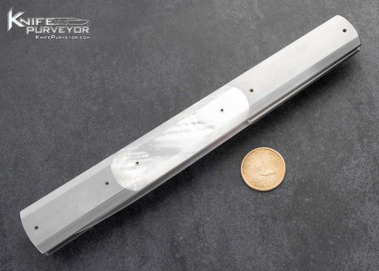 Jeff-Chaffee-Custom-Knife-Mother-of-Pearl-Linerlock-Dagger-