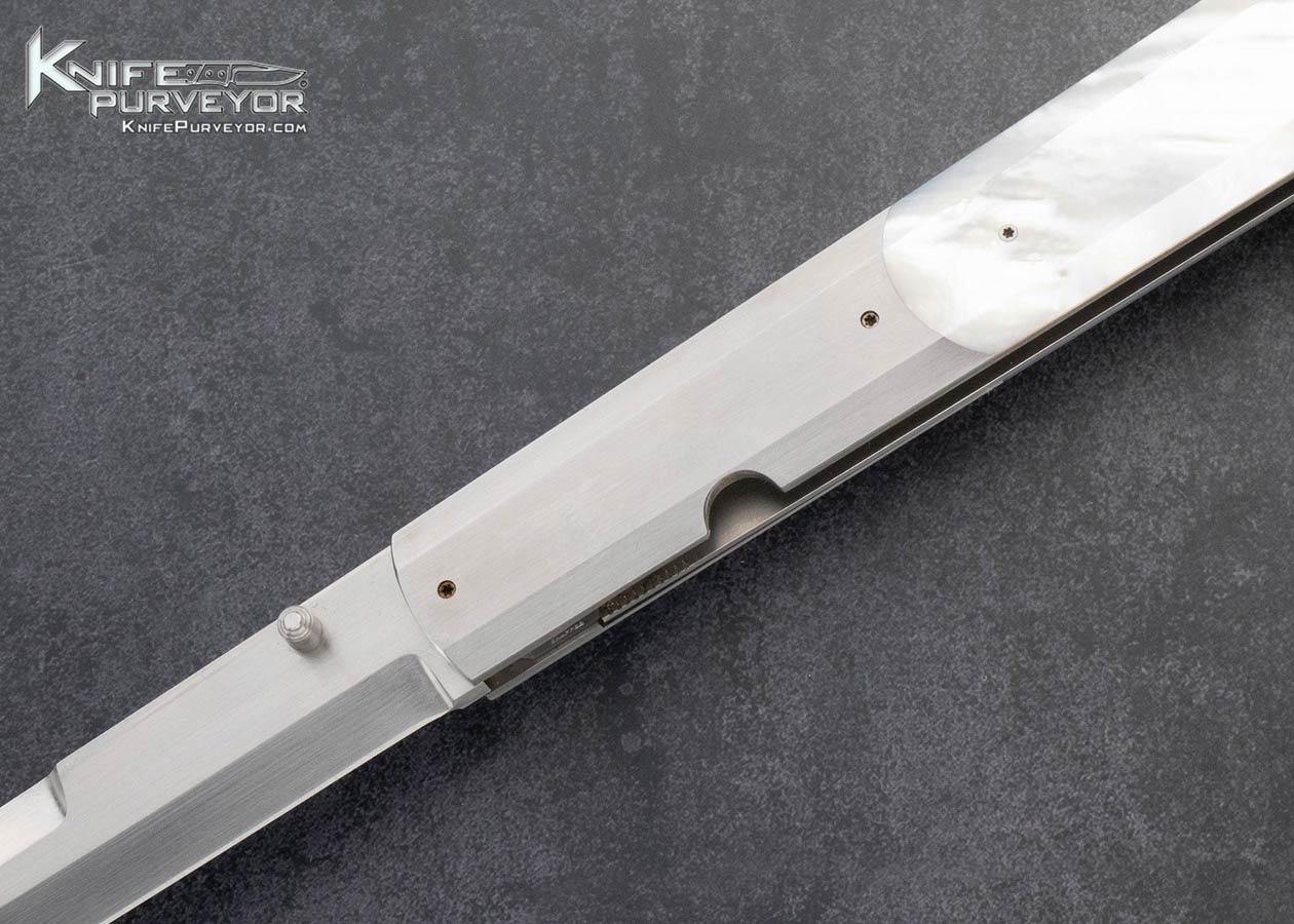 Jeff-Chaffee-Custom-Knife-Mother-of-Pearl-Linerlock-Dagger-