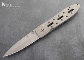 Pat Crawford Custom Titanium Linerlock 15837
