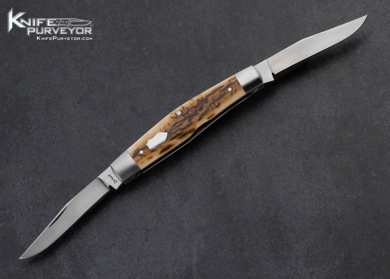 Jim-Dunlap-Custom-Knife-Creamy-Mammoth-2-Blade-Muscrat-Slipjoint-15528