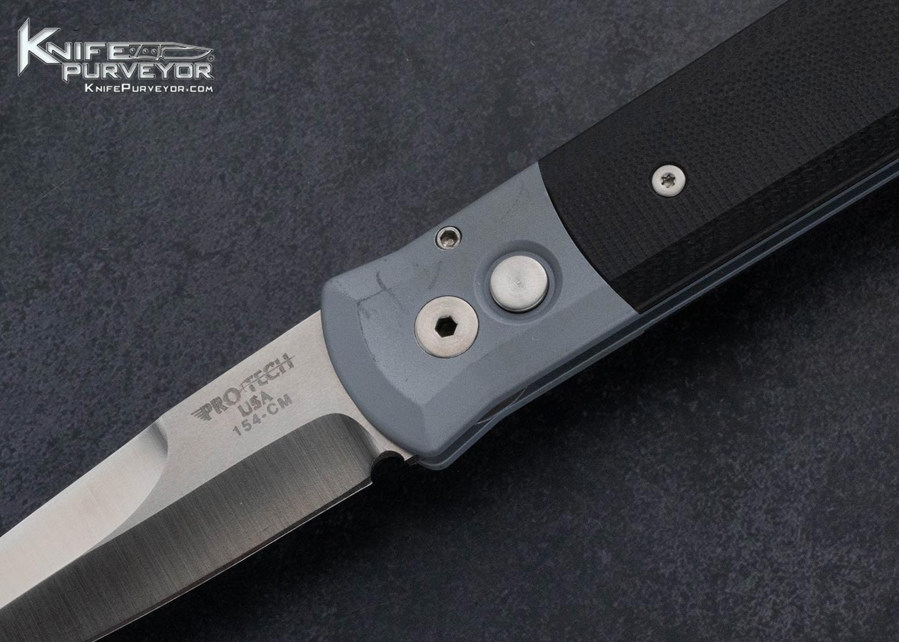 Protech Knives Custom Knife Protech Godfather Button Release Automatic First Production Run - Image 2