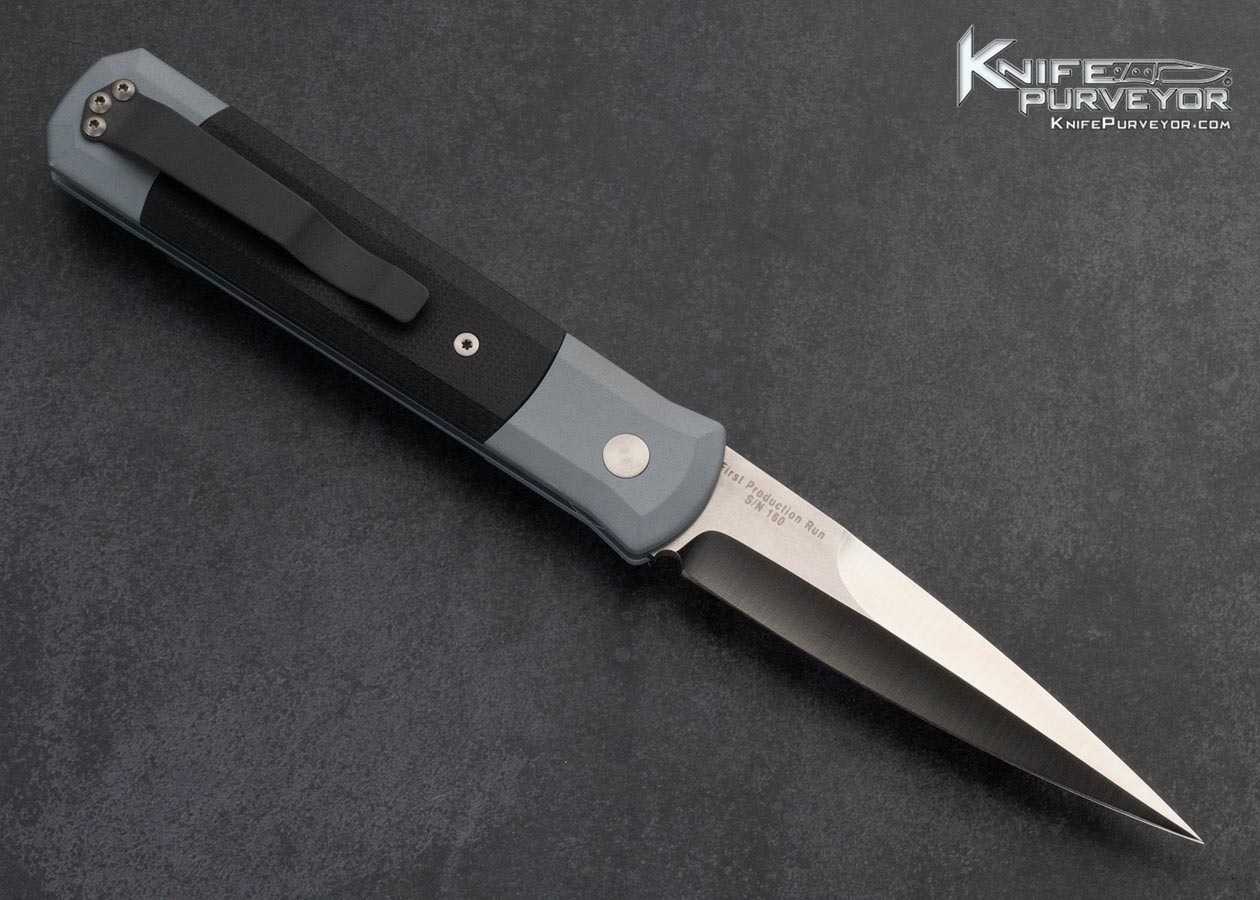 Protech Knives Custom Knife Protech Godfather Button Release Automatic First Production Run - Image 3