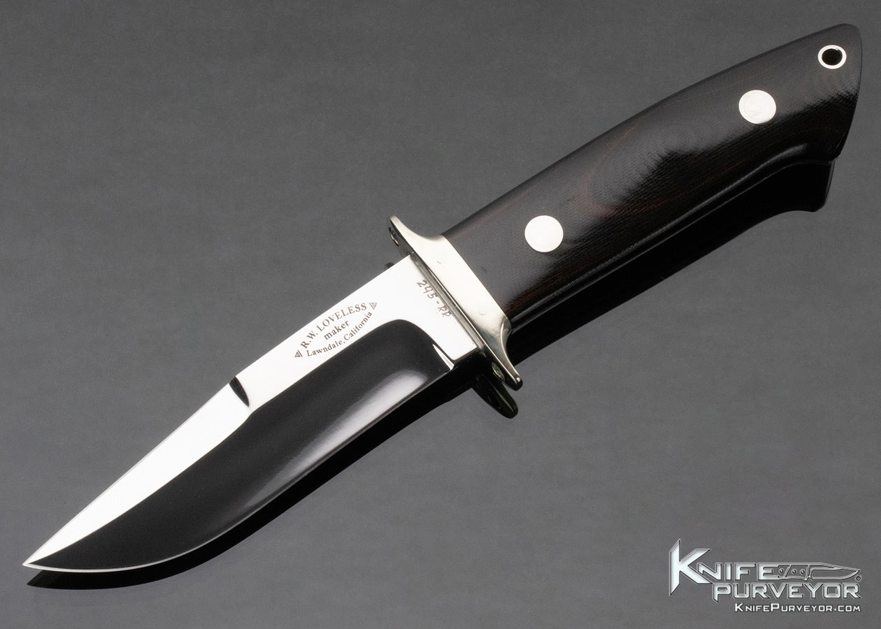 Bob Loveless Custom Knife Lawndale Chute # 245 RR 12808