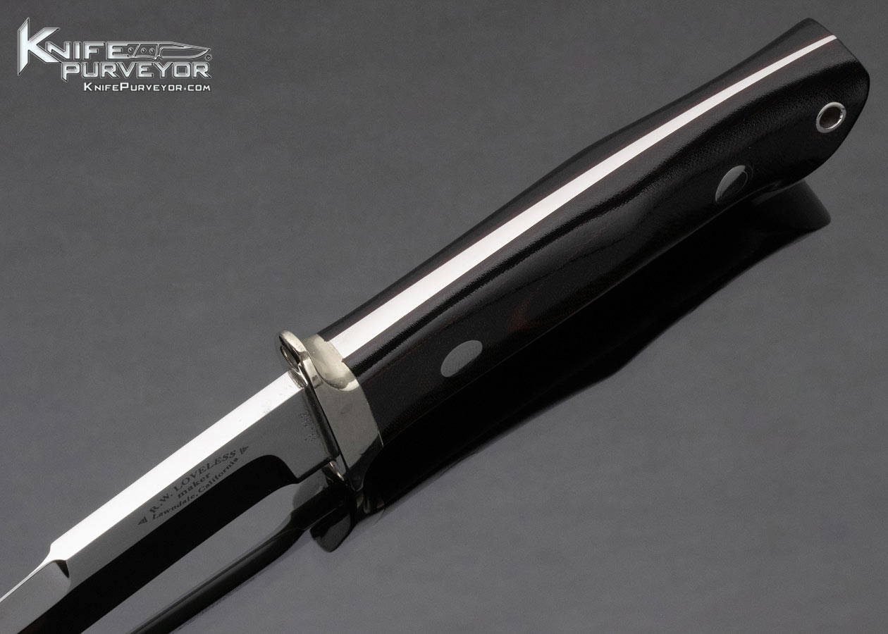 Bob Loveless Custom Knife Lawndale Chute #245 RR "Ram Rod" - Image 5