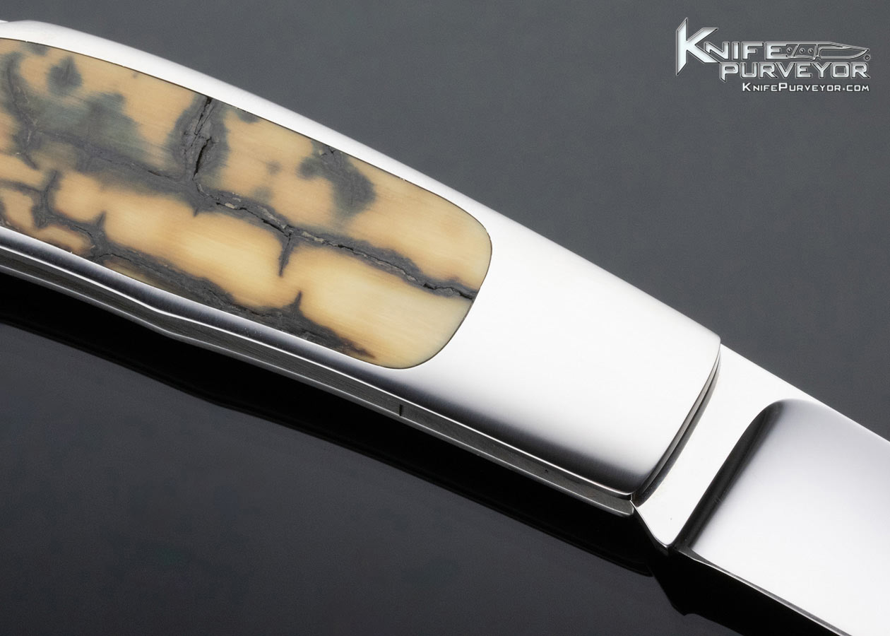 George Herron Custom Knife Mammoth Interframe Lockback Folder - Image 4