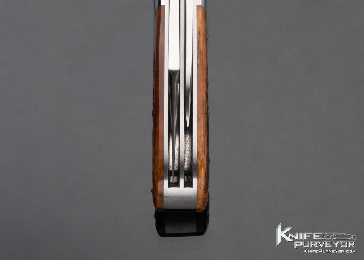 Reese-Bose-Custom-Knife-2-Bladed-Jigged-Bone-Slipjoint-3-12750-open 12750