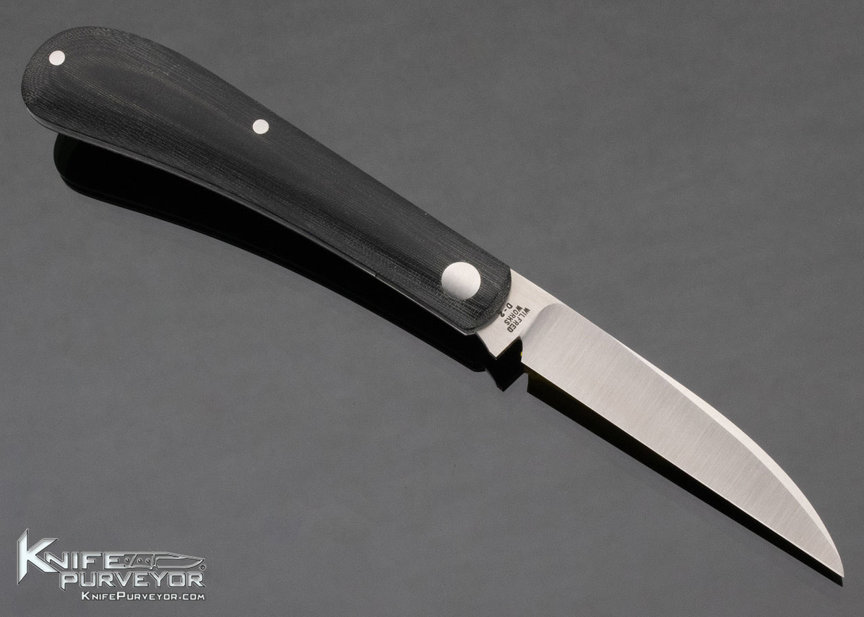 Reese Bose Custom Knife Micarta Shadow Pattern Slip Joint - Image 3