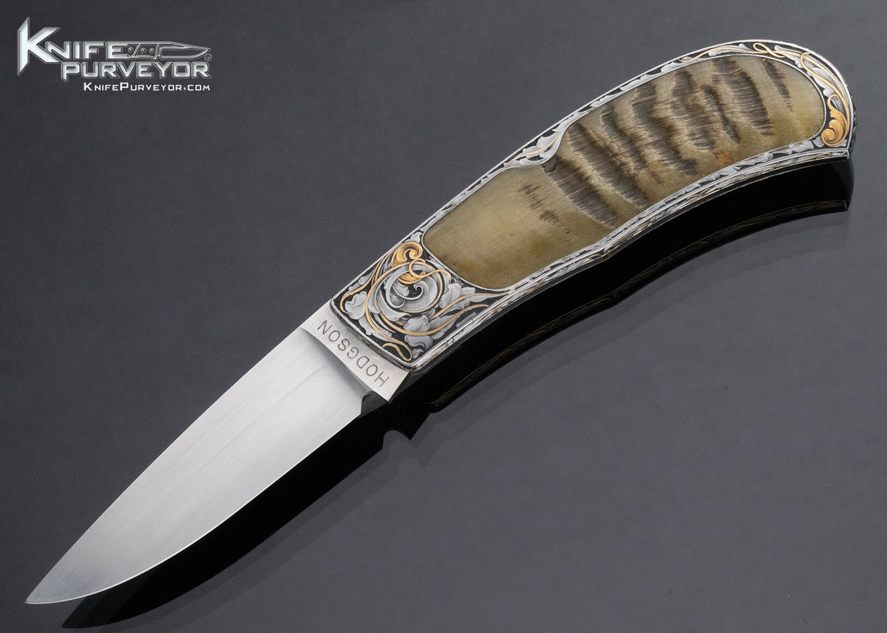 Dick-Hodgson-Custom-Knife-Ram's-Horn-Interframe-Lockback-Engraved-by-Steven-J-Lindsay-16263