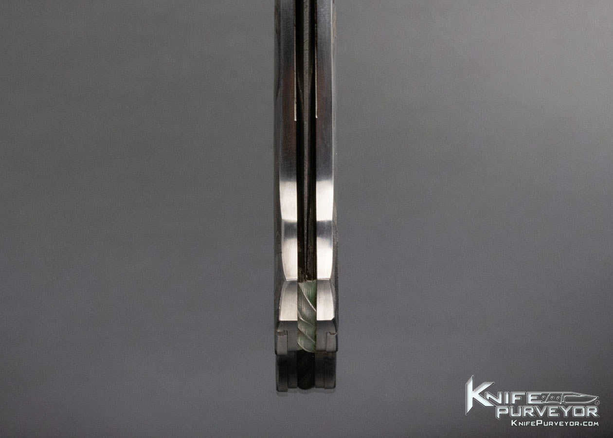 Joe Kious Custom Knife Lee Griffiths Engraved Gladiators Double Pocket Locket Automatic Lockback 14999