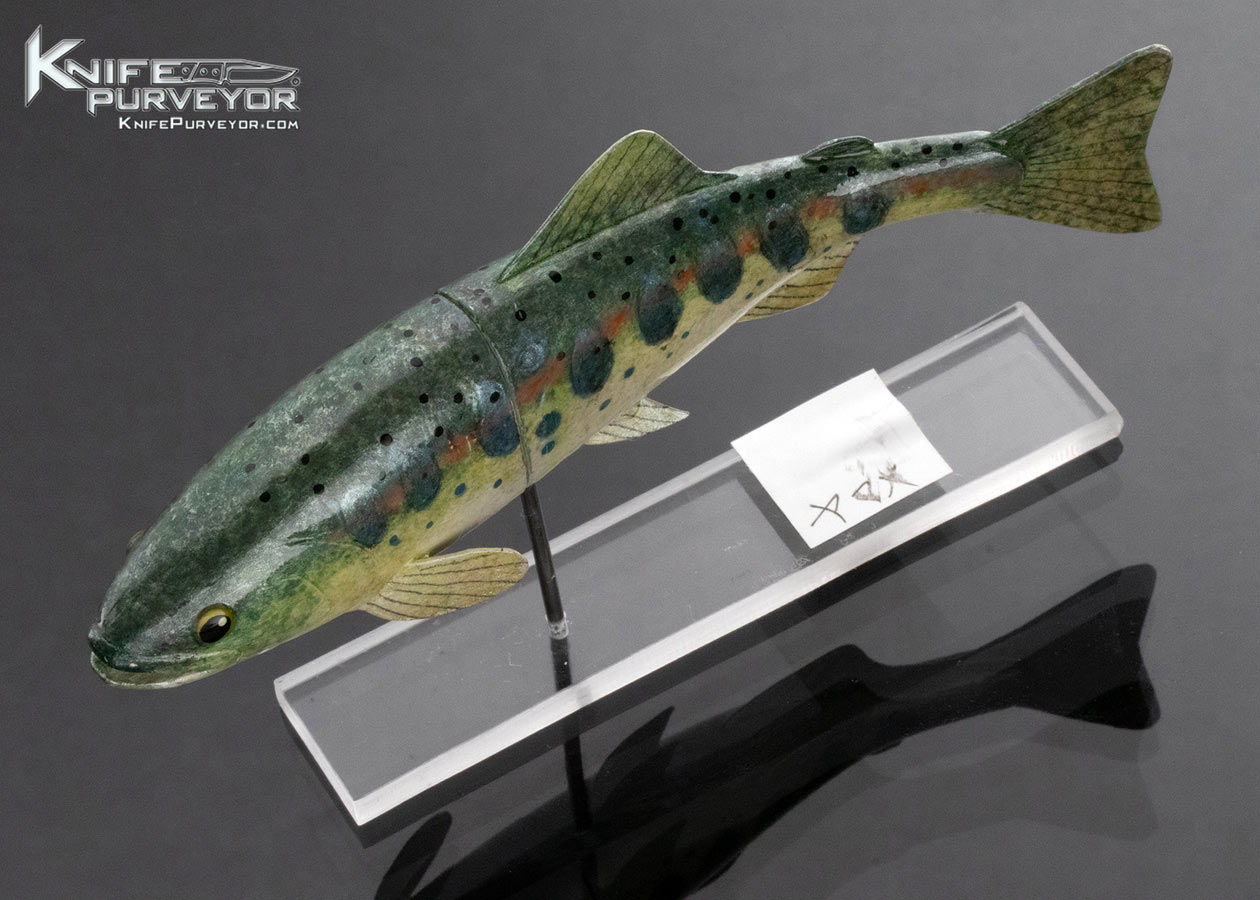 Tsuguo Kurosawa Custom Knife Japanese Yamame Trout