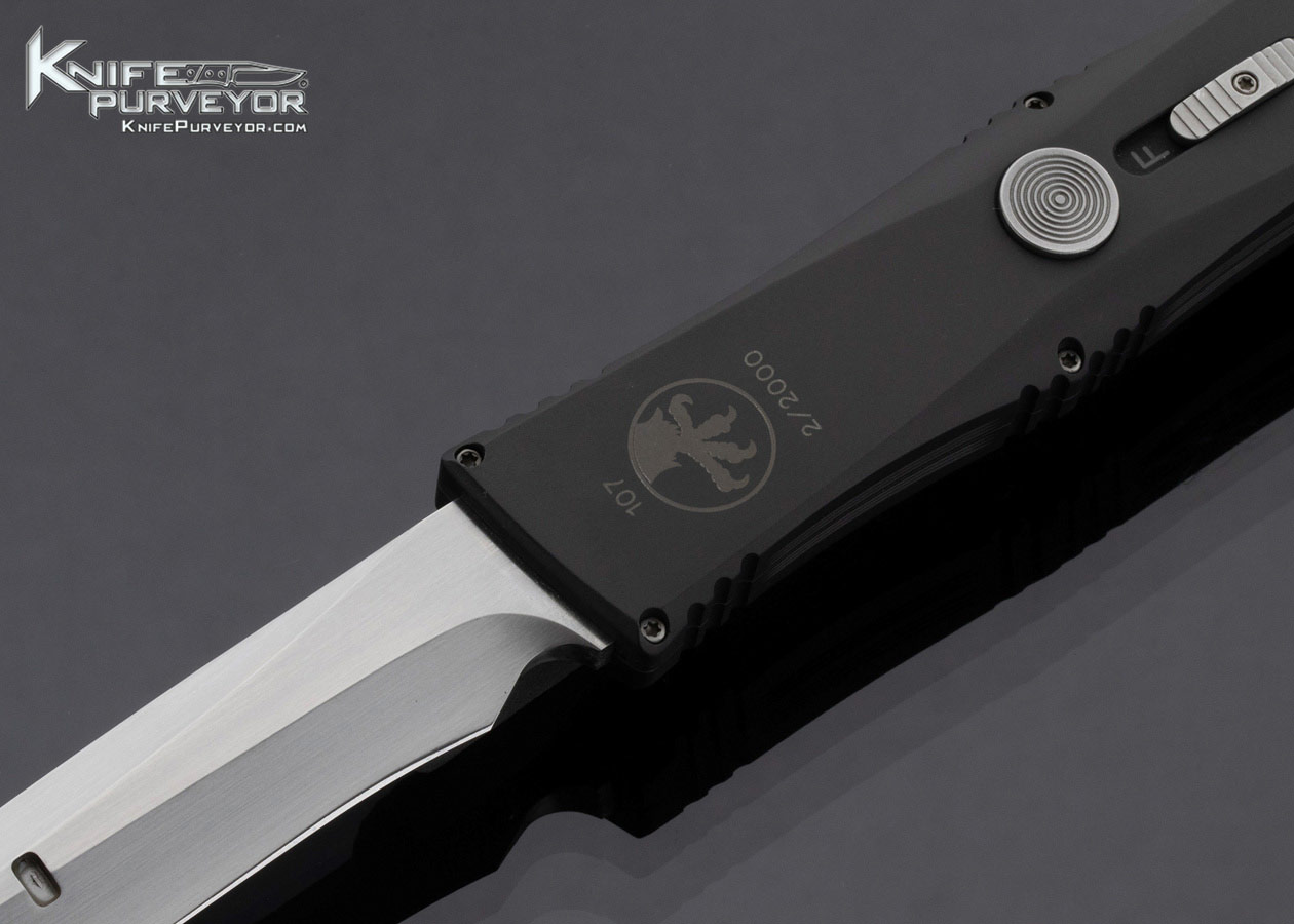 Microtech Custom Knife Combat Talon II Blade Ground by Walter Brend OTF Single Action Automatic #107 - Image 2