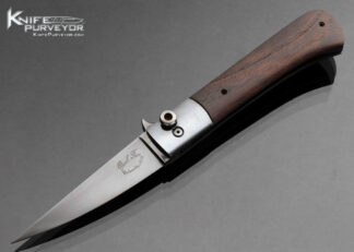 Paul Fox Custom Knife Desert Ironwood Toggle Lock 16471