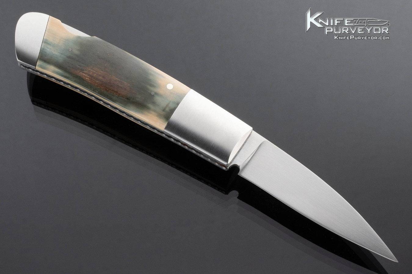 Frank-Centofante-Custom-Knife-Blue-Mammoth-Lockback-16216