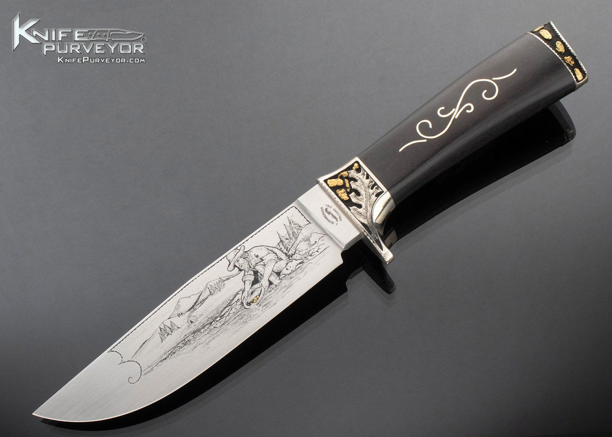 Jim Sornberger "Chasing The Dream" California Gold Rush Themed Engraved Sole Authorship 16641