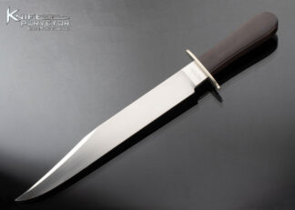 D.E. Henry Custom Knife Large Clip Point Cocobolo Bowie #258 16643