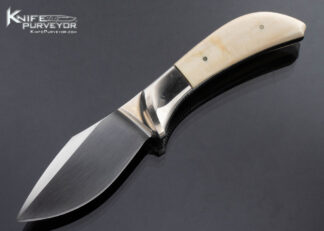 Robert Hayes Custom Knife Nickel Silver and Mastodon Broad Blade Skinner #2 16818