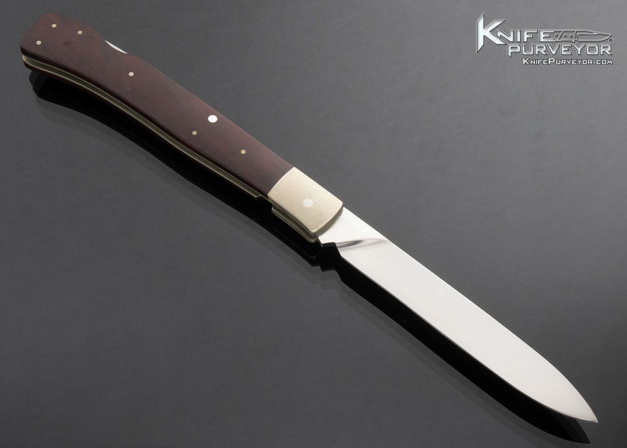 Bill King Custom Knife Desert Ironwood Lockback - Image 2
