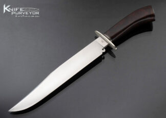 Michael Vagnino Custom Knife Desert Ironwood Bowie 16975