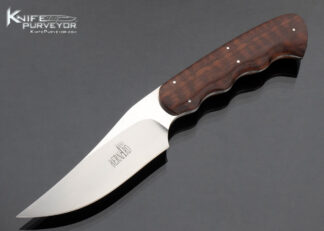 Arno Bernard Custom Knife Desert Ironwood Fixed Blade 17075