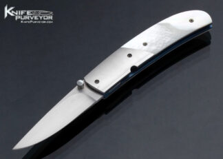 Buddy Gaines Custom Knife Mother of Pearl Linerlock 17143