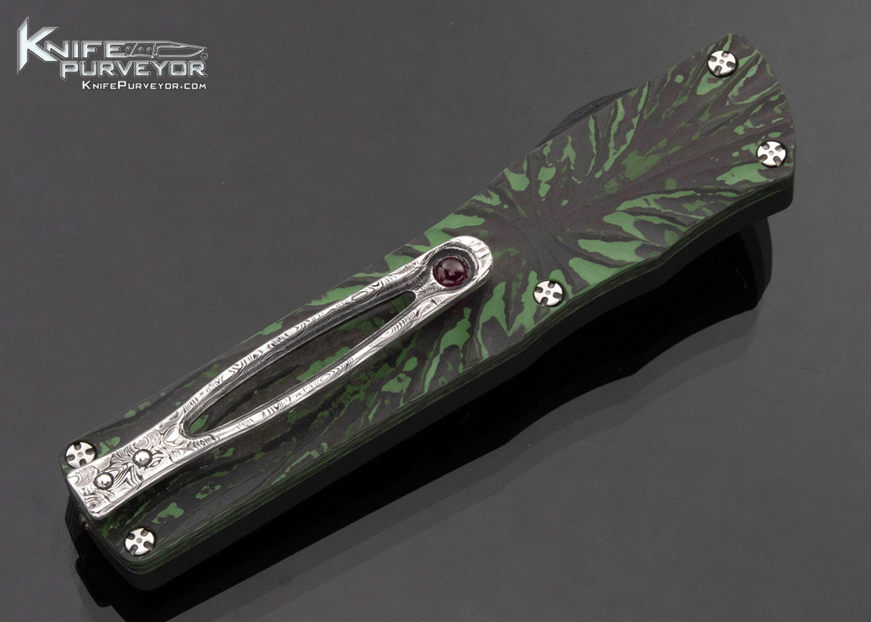 Brian Tighe Custom Knife Small Twist Tighe OTF - Dagger - Image 4