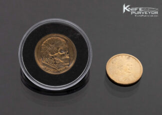 Vladimir Burkovski Custom #22 Engraved Coin 1870- 1970 17370