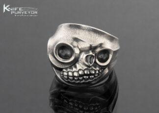 Vladimir Burkovski Custom Skull Ring #5 Silver 925 17369