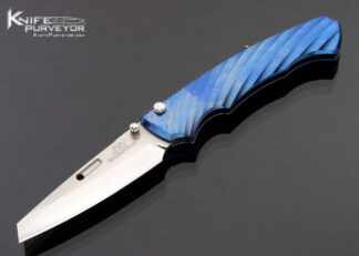 Rockstead Custom Knife RYO H 649 Anodized Titanium with Concealed Clip System 17413