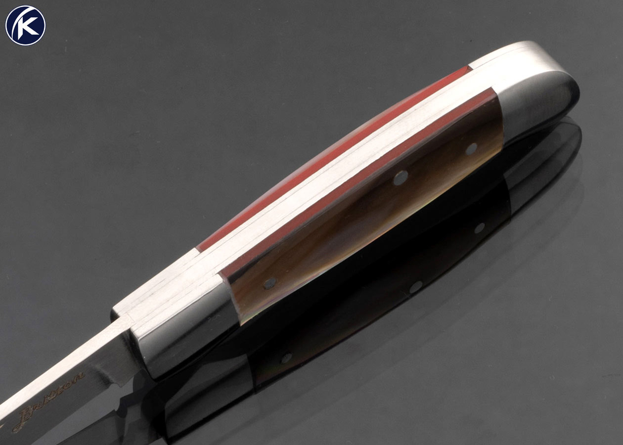Tim Britton Custom Knife Tim Britton Pearl Gents 2 Slipjoint - Image 3