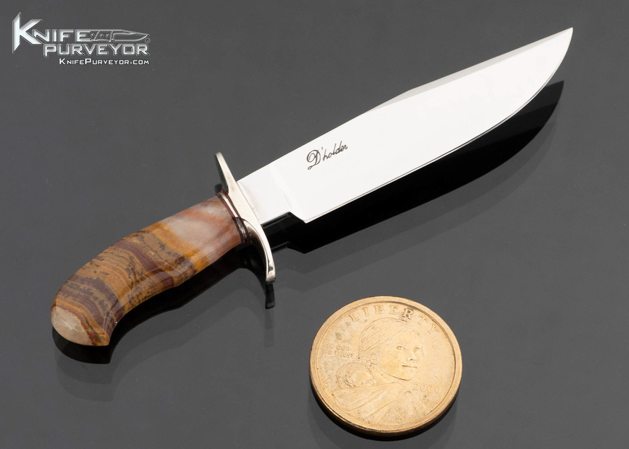 D'Alton-Holder-Custom-Knife-Miniature-Fixed-Blade-Agate-Handle-