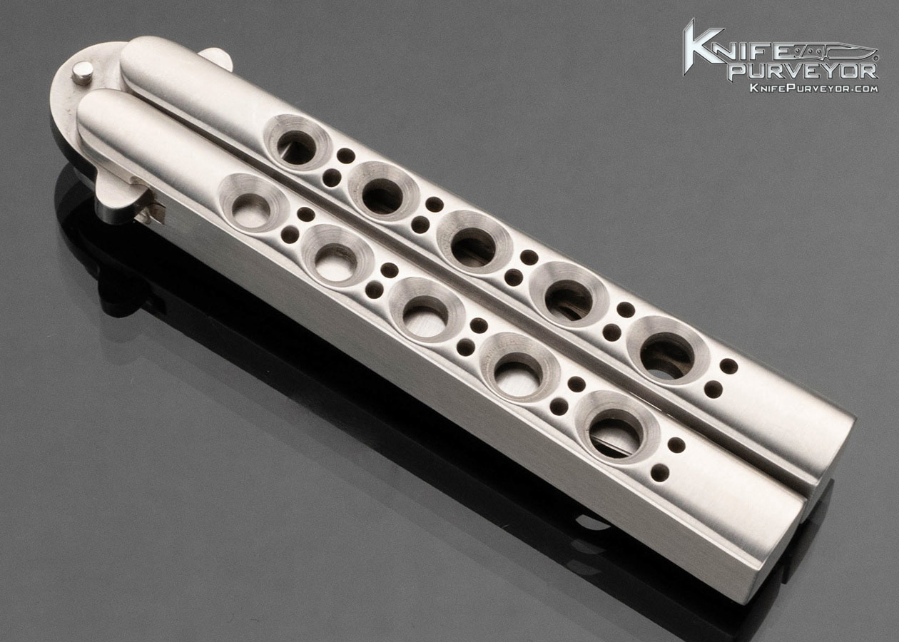 Pacific Cutlery Custom Knife Jody Samson Ground Bali-Song Weehawk Aluminum Handles - Image 2