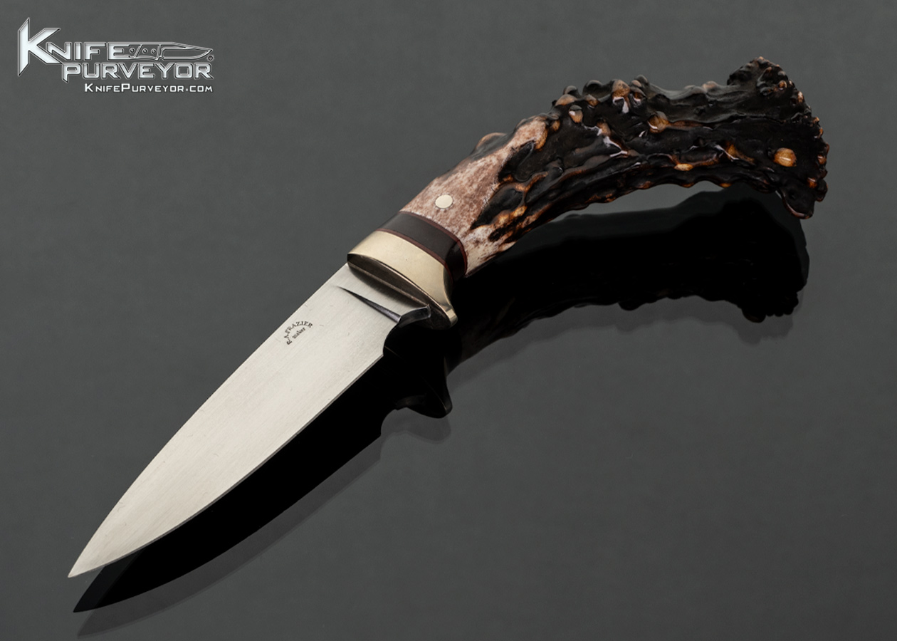 Ron-Frazier-Custom-Knife-Crown-Stag-Hunter-