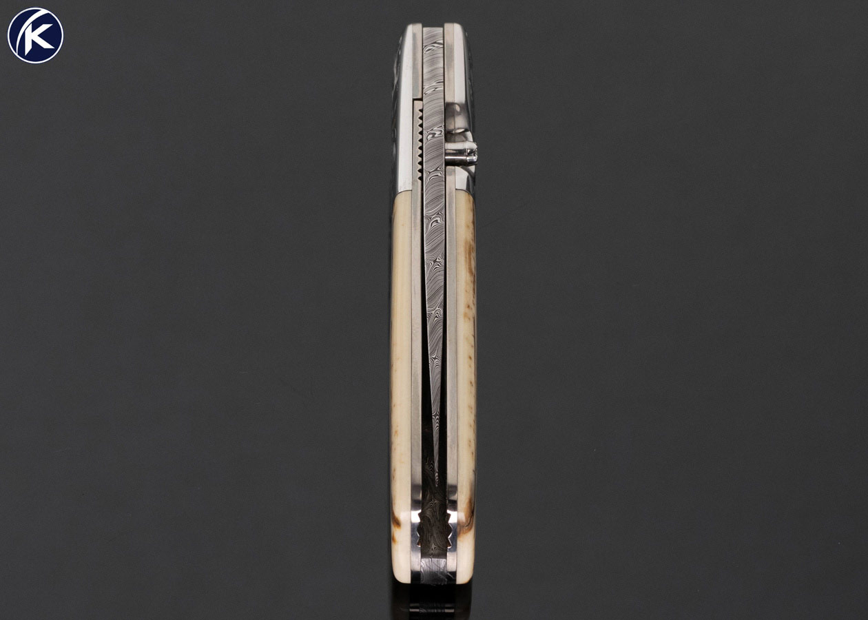 jerry-mcclure-custom-knife-engraved-with-gold-inlays-and-wooly-mammoth-linerlock-17790