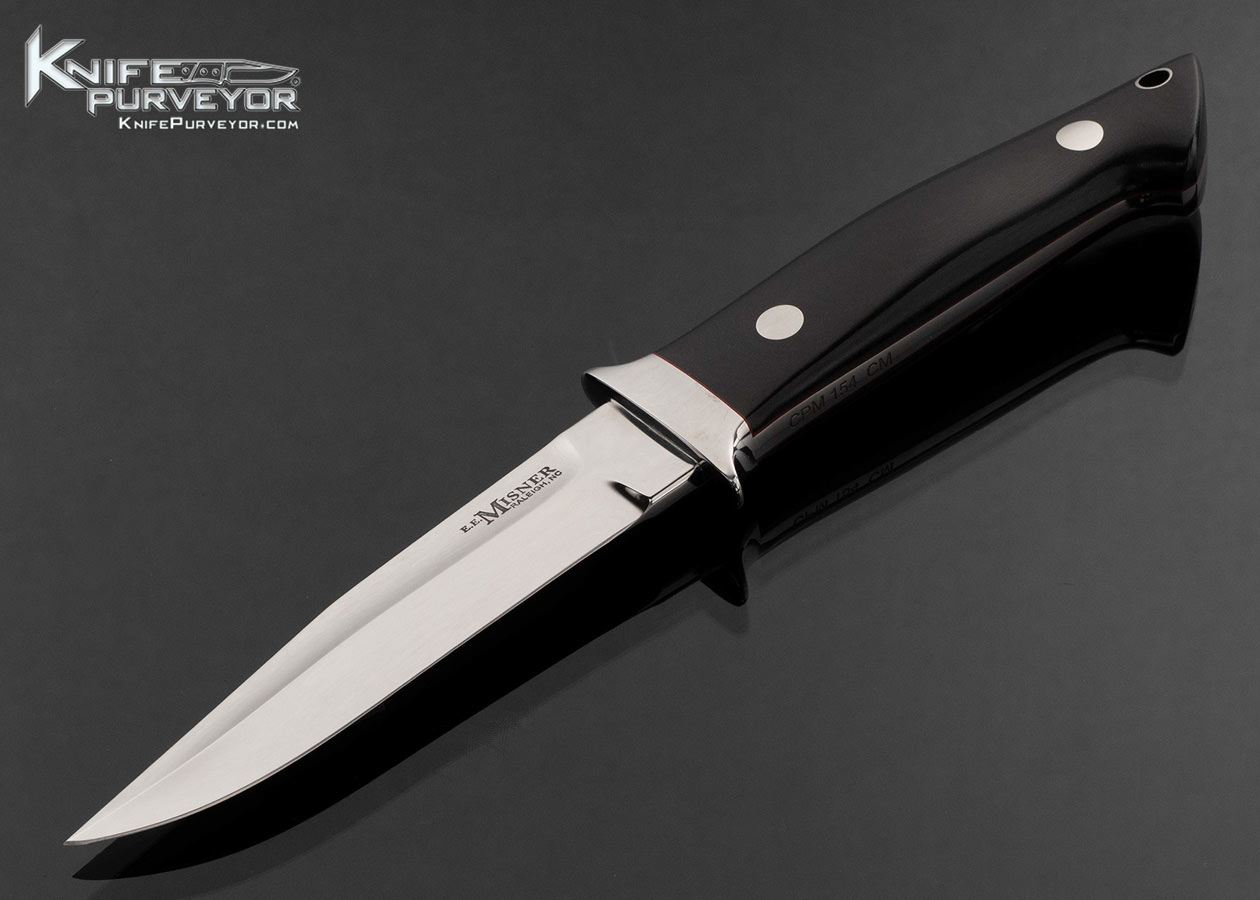 Elton-Misner-Custom-Knife-Black-Linen-Micarta-with-Escutcheon-Bob-Loveless-Design-Boot-Knife-18018
