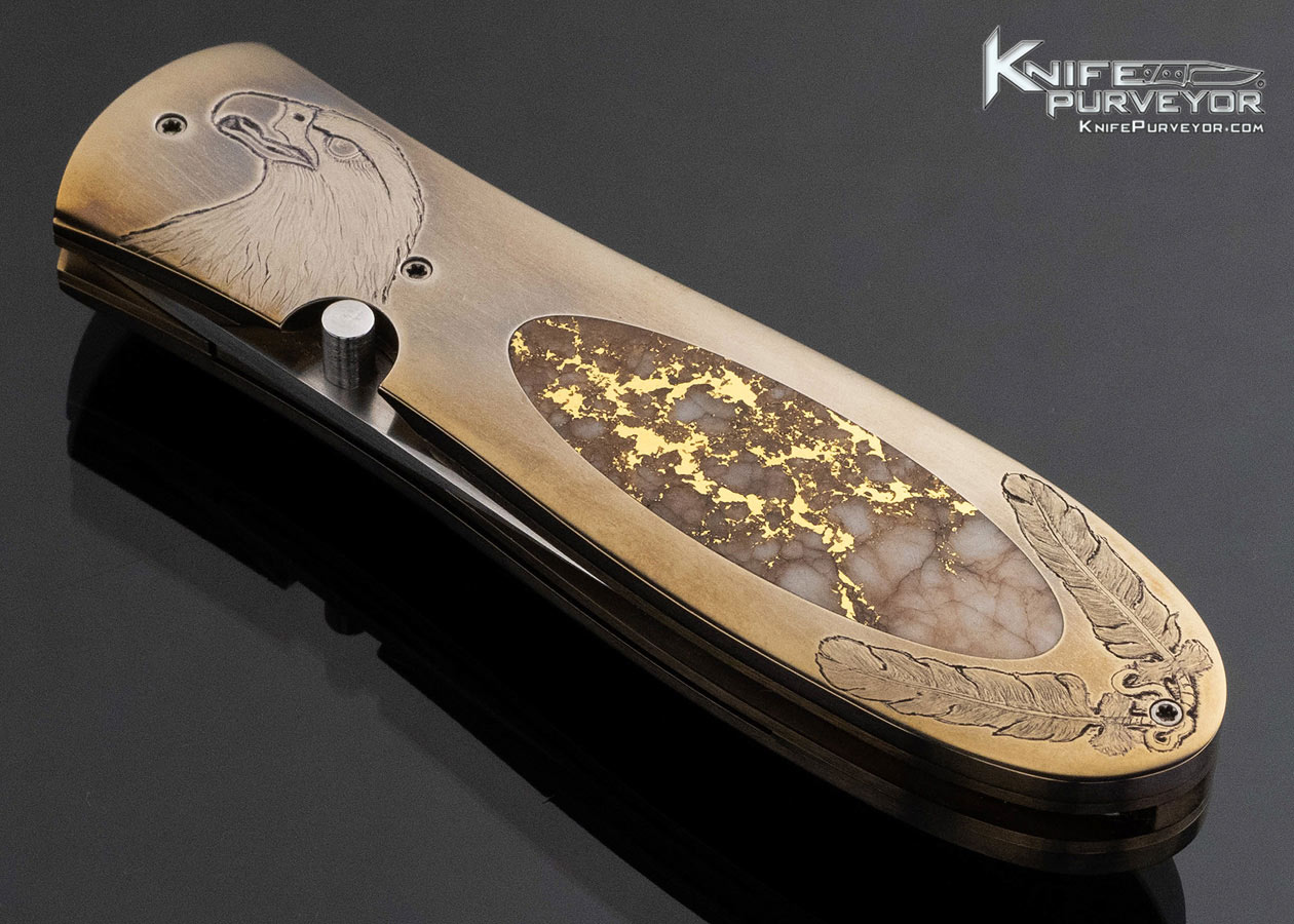 Jim-Sornberger-Custom-Knife-Sole-Authorship-Engraved-Gold-Quartz-Interframe-Linerlock-18016