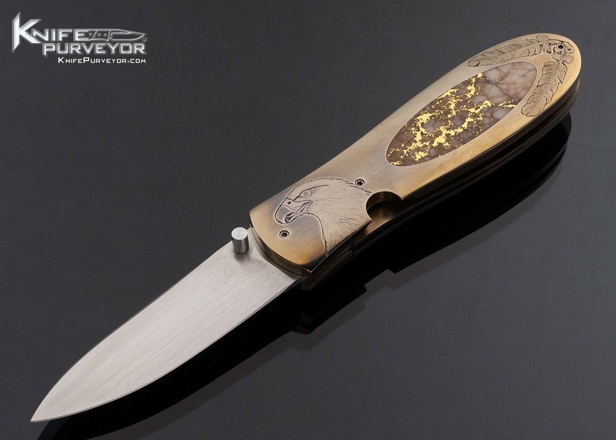 Jim-Sornberger-Custom-Knife-Sole-Authorship-Engraved-Gold-Quartz-Interframe-Linerlock-18016